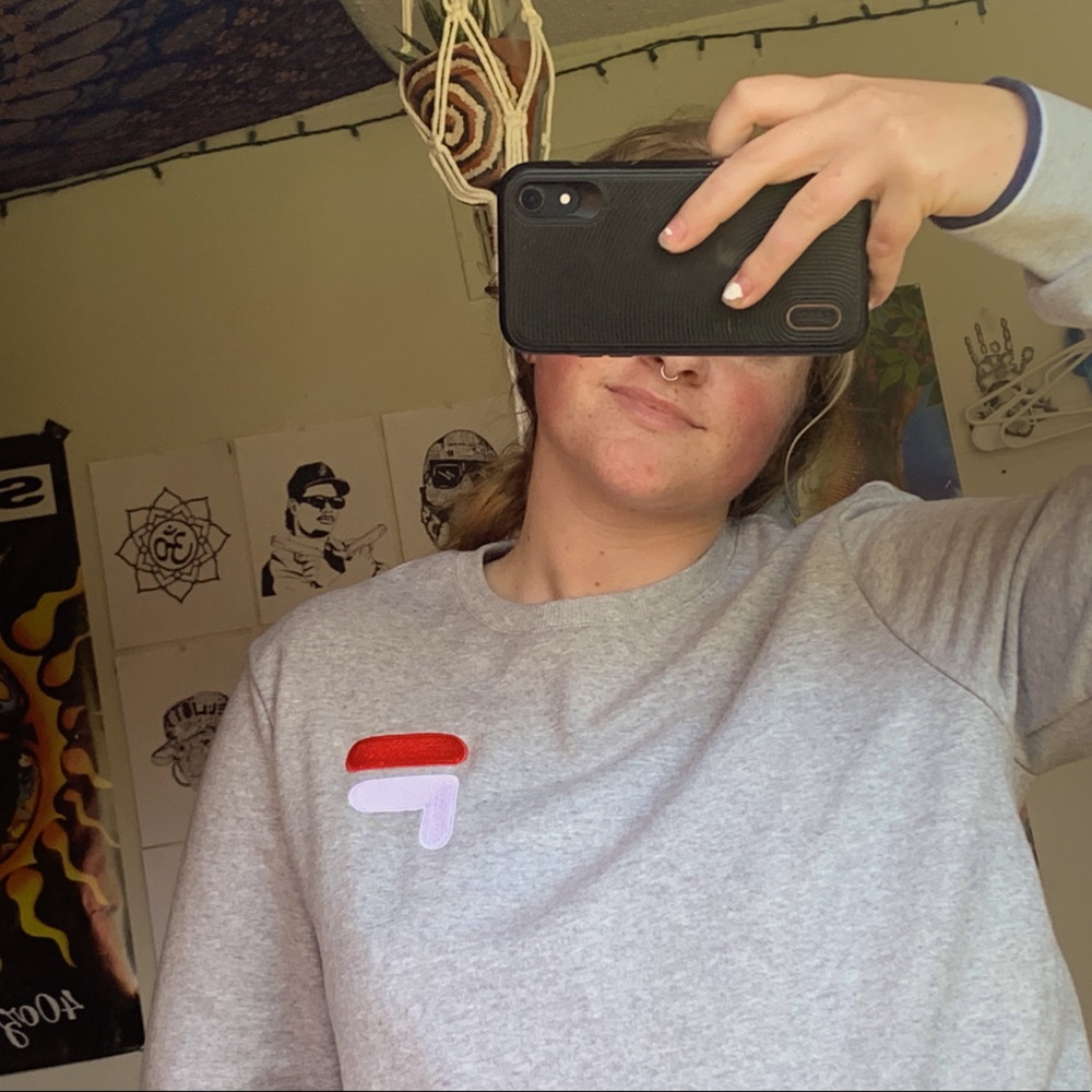 VINTAGE FILA crew neck